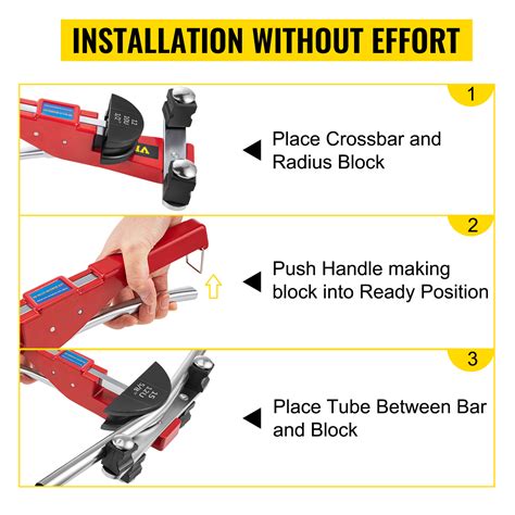 Manual Tube Bender Kit Heads To Multi Function Ratchet Tube