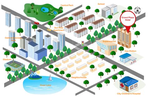 3D Street Map | Free 3D Street Map Templates