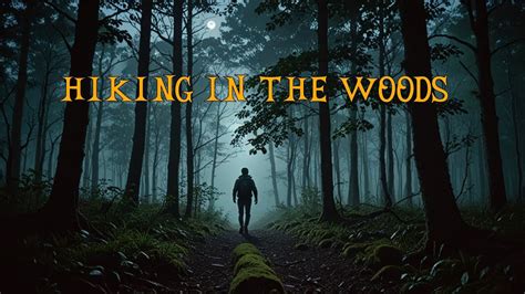 Scary True Hiking In The Woods Horror Stories With Rain Sounds