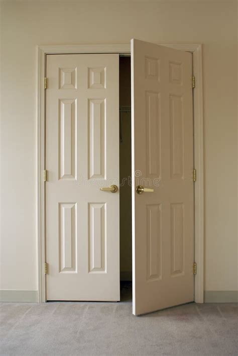 Opening Closet Doors Stock Photo Image Of Door Closed 1989794