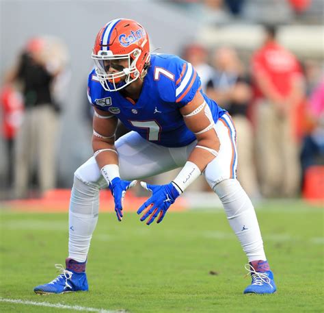 2019 Florida Gators Football Profile Card Lucas Krull