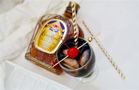 How To Make A Crown Royal Whiskey Cherry Coke Smash