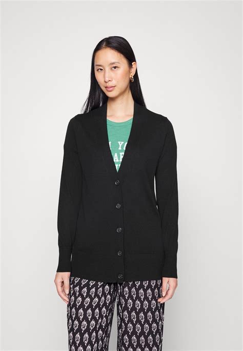 Gap Cardi Long Cardigan True Blackblack Zalandoie