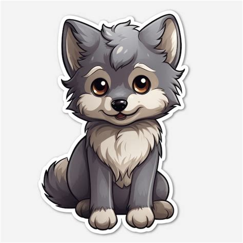 Cute Wolf Chibi