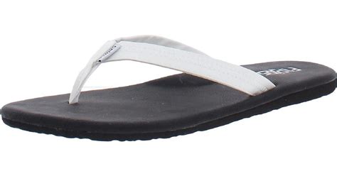 Flojos Claire Leather Sandals Flip-flops | Lyst