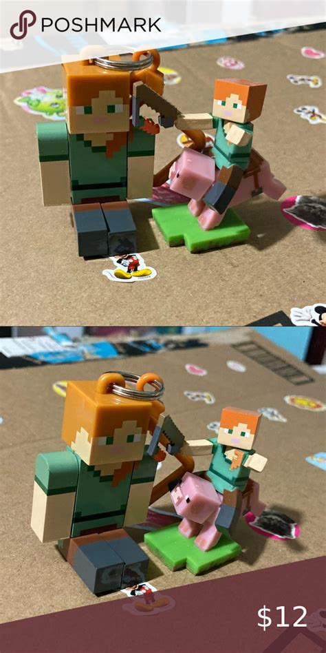 Minecraft Alex Mini-Figure Set | Mini figures, Figures, Minecraft