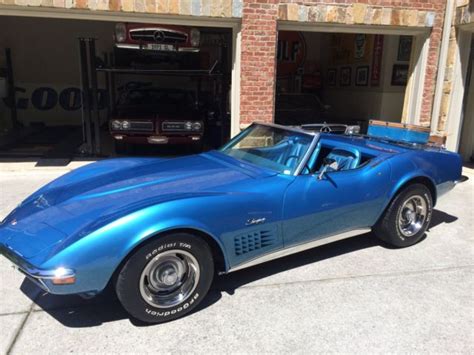 1970 L46 Corvette Convertible Matching Numbers 350 350hp Mulsanne