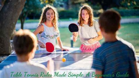 4 Essential Table Tennis Shots: Mastering the Basics for Beginners - RACKET SPORTS.in