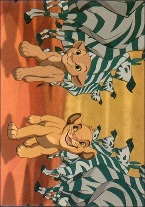 Lion King Series 1 12 A Jan 1994 Trading Card By SkyBox