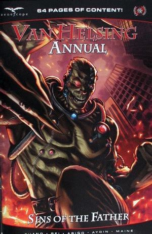 Van Helsing 2023 Annual Sins Of The Father Cover B Al Barrionuevo