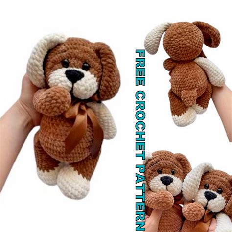 Amigurumi Dog Animal Toy Free Crochet Pattern Amigurumi