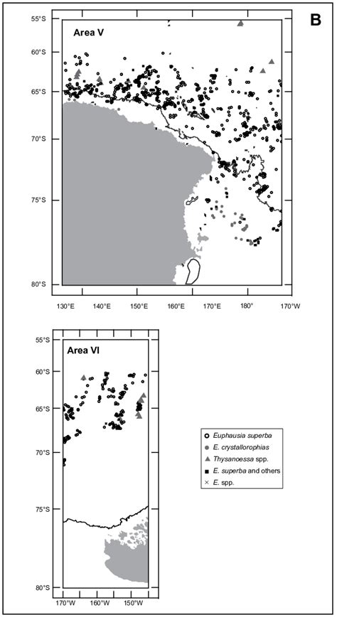 B Sampling Position Of Antarctic Minke Whales And Their Dominant Prey