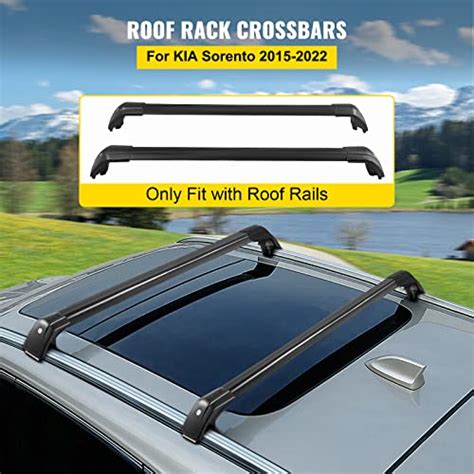 Mophorn Roof Rack Compatible With Kia Sorento Cross Bars