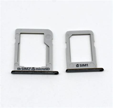 Set Pcs Sim Card Tray Sd Tray Holder For Samsung Galaxy E E E