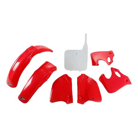 Kit Plastique Ufo Rouge Blanc Cr Cc Pi Ces Car Nage Sur