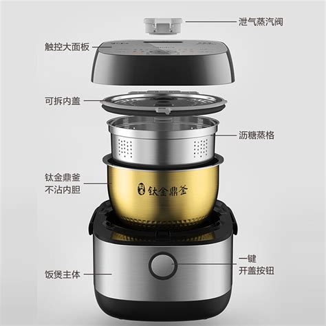 美的（midea） 低糖ih电饭煲 3l30lh5 丽维家官方商城