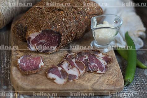 Вяленая свиная шея – рецепт приготовления с фото от Kulina.Ru
