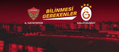 Opta Facts Ataka Hatayspor Galatasaray Galatasaray Org