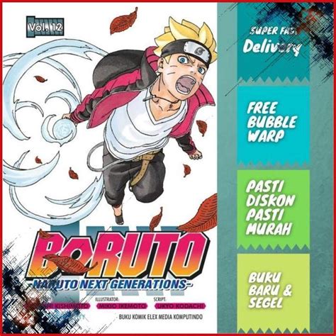 Jual LEL Boruto Naruto Next Generation 12 Komik Segel Original