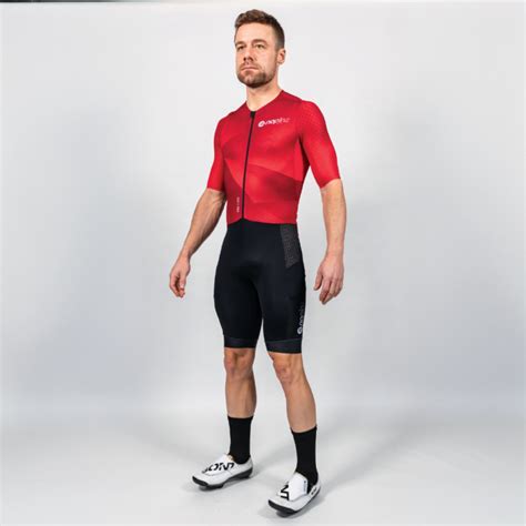 Pro Evo Gravel Suit Men S Red Nopinz