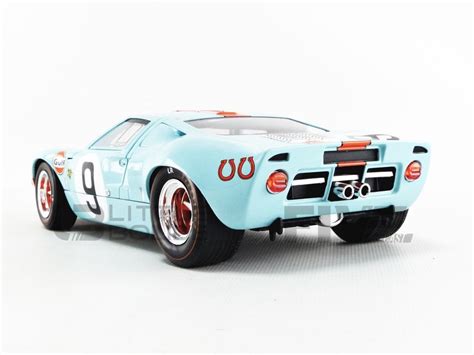 Solido 118 Ford Gt40 Mk1 Winner Le Mans 1968 Five Diecast