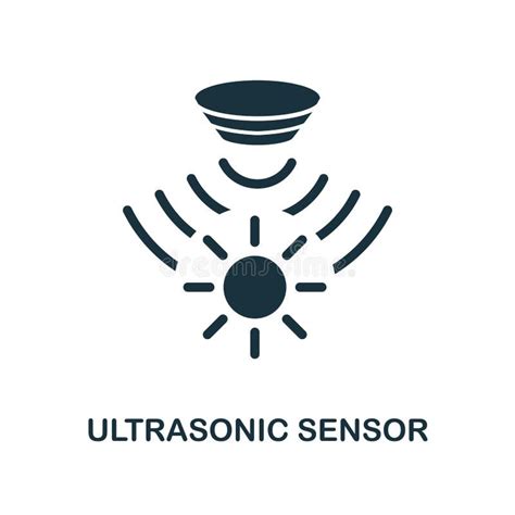 Ultrasound Vector Icon Symbol Creative Sign From Biotechnology Icons