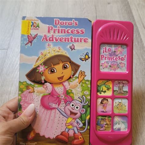 Nickelodeon Toys Nickelodeon Dora The Explorer Doras Princess Adventure Playasound Book