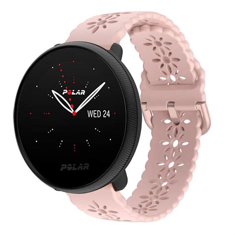 Polar Ignite Siliconen Bandje Met Patroon Roze Smartwatchbanden Nl