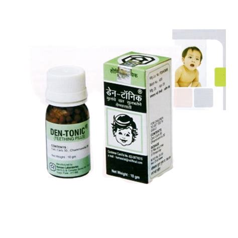 Den Tonic Homeopathic Teething Pills Gentle Relief For Teething Babi