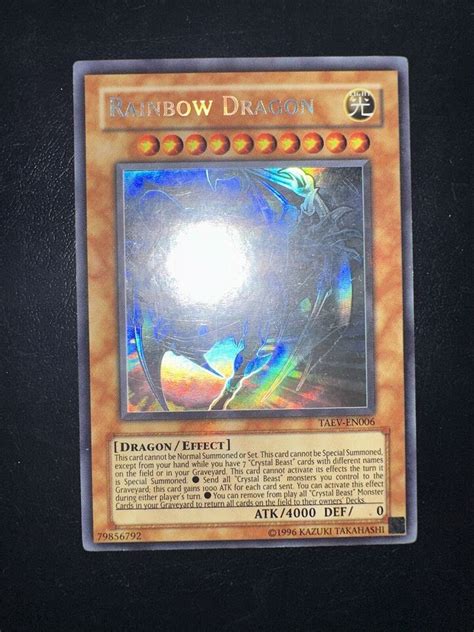 Misprint Rainbow Dragon Elemental Hero Chaos Neos Ghost Error Taev