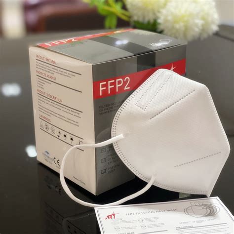 Ffp2 5ply Filtration Face Shield Dust Masque Ffp2 Kn95 Mask Filter Non Woven Facial Respirator