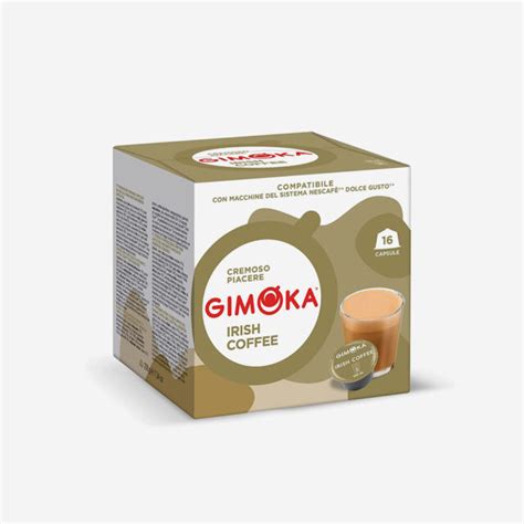 Irish Coffee Gimoka capsule Compatibili con sistema NESCAFÉ Dolce Gusto