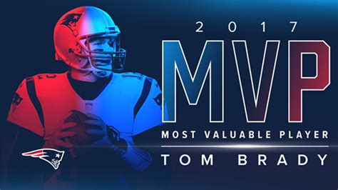 Tom Brady Named NFL Most Valuable Player For The Third Time