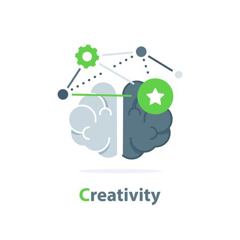 Left and right hemisphere of human brain,flat design icon vector ...