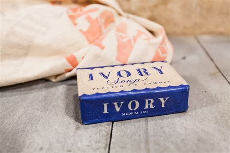 Vintage 1940s Ivory Soap Bar Original Unopened Package Advertising Bathroom Laundry Room New Old