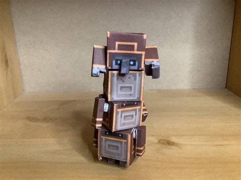 Pixel Papercraft Tower Keeper Minecraft Dungeons Cloudy Climb