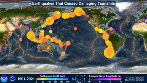 Tsunami Warning Map