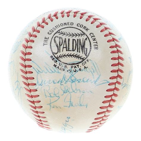 S Al Nl Player Onl Baseball Signed By With Tom Seaver