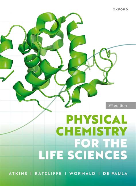 Amazon Physical Chemistry For The Life Sciences Atkins Peter De