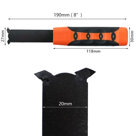 2x Gypsum Cement Board Cutter File Knife Portable Ceiling Calcium