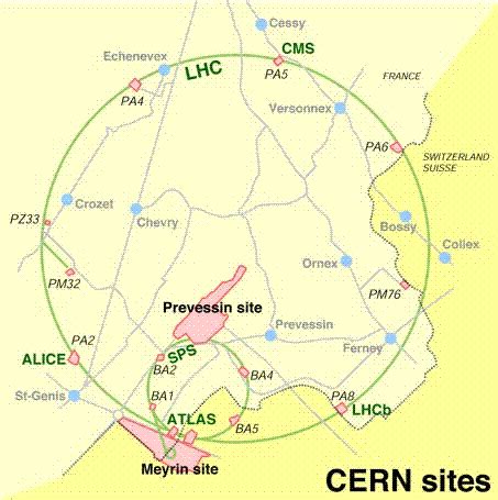 Cern Map