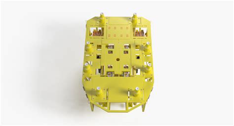 Subsea Template Manifold D Model Fbx Max Obj Free D