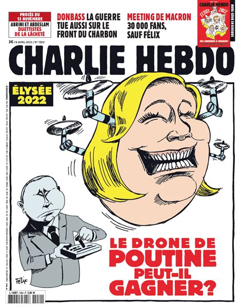 Charlie Hebdo on Twitter Élysée 2022 le drone de Poutine peut il