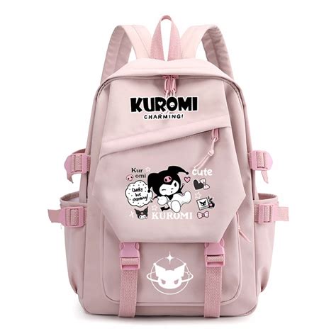 Kawaii Sanrio Kuromi My Melody Młodzieżowy plecak 14299729140 Allegro pl