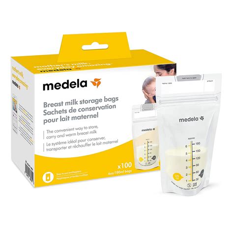 Sachets De Conservation Pour Lait Maternel Paquet De Medela Cl Ment