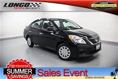 2013 Nissan Versa Black Cars For Sale