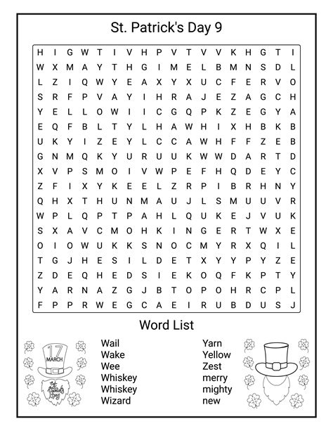 Get Lucky With St Patricks Day Word Search Puzzles Made By Teachers