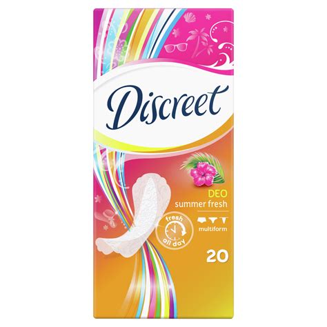 Discreet Multiform Summer Fresh Wk Adki Higieniczne Sztuk Dr Max