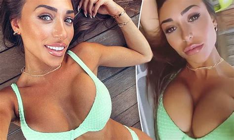 Love Island S Margarita Smith Flaunts Her Ample Bust In Tiny Bikini