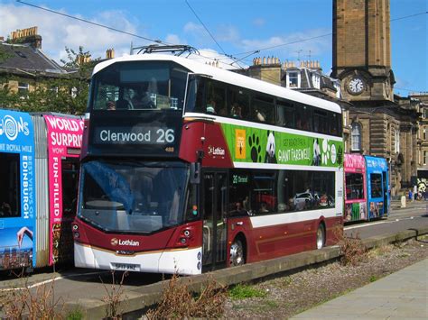 Lothian Buses 488 SF17VNZ 21 07 23 Lothian Buses Volv Flickr